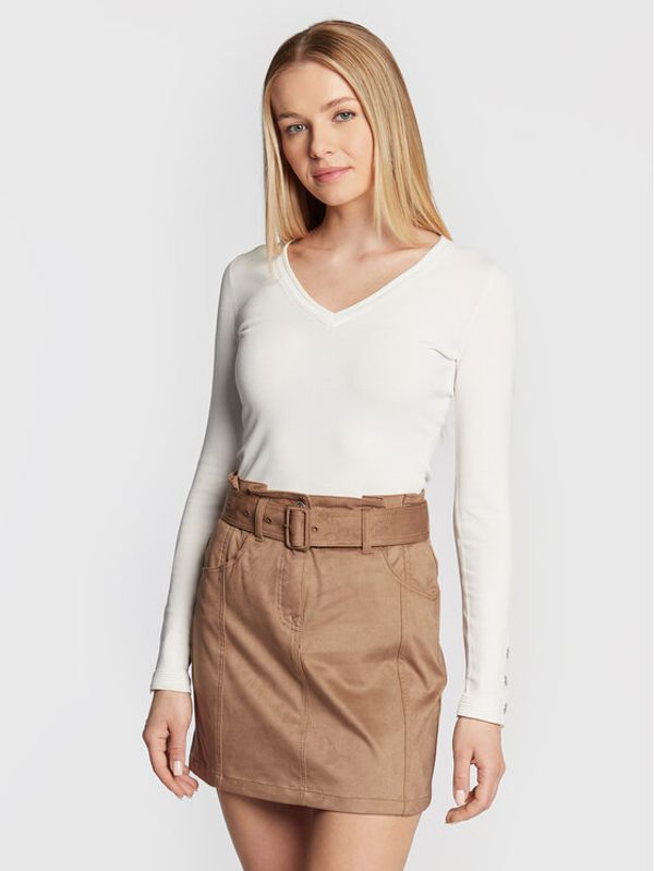 Salsa Salsa Пуловер 125347 Бежов Regular Fit