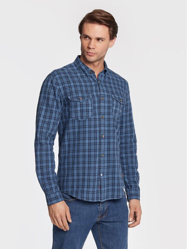 Salsa Salsa Риза 126529 Син Slim Fit