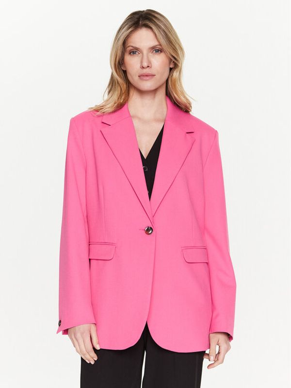 Samsøe Samsøe Samsøe Samsøe Блейзър Haven F21100157 Розов Regular Fit