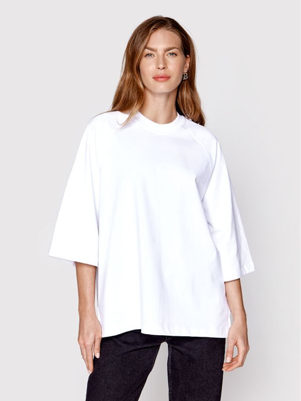 Samsøe Samsøe Samsøe Samsøe Блуза Brianna F22200009 Бял Relaxed Fit