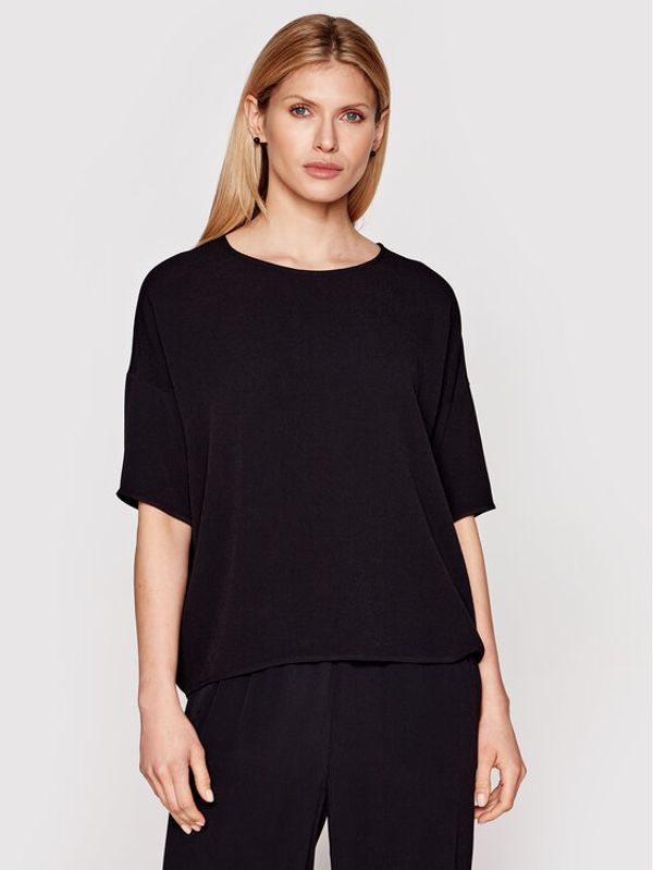 Samsøe Samsøe Samsøe Samsøe Блуза Mains F00012102 Черен Oversize