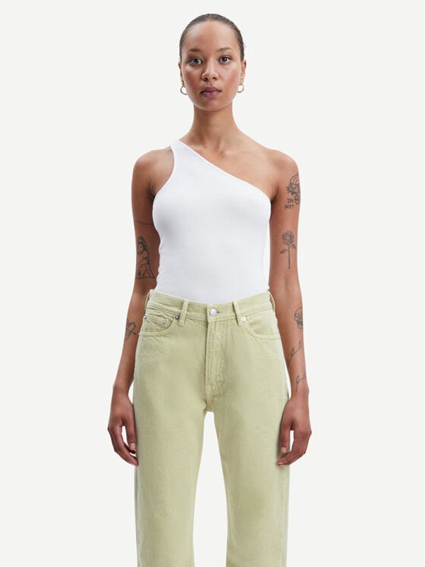 Samsøe Samsøe Samsøe Samsøe Блуза Sophie F23100114 Бял Slim Fit