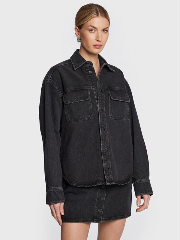 Samsøe Samsøe Samsøe Samsøe Дънково яке Ellen F22400111 Черен Regular Fit