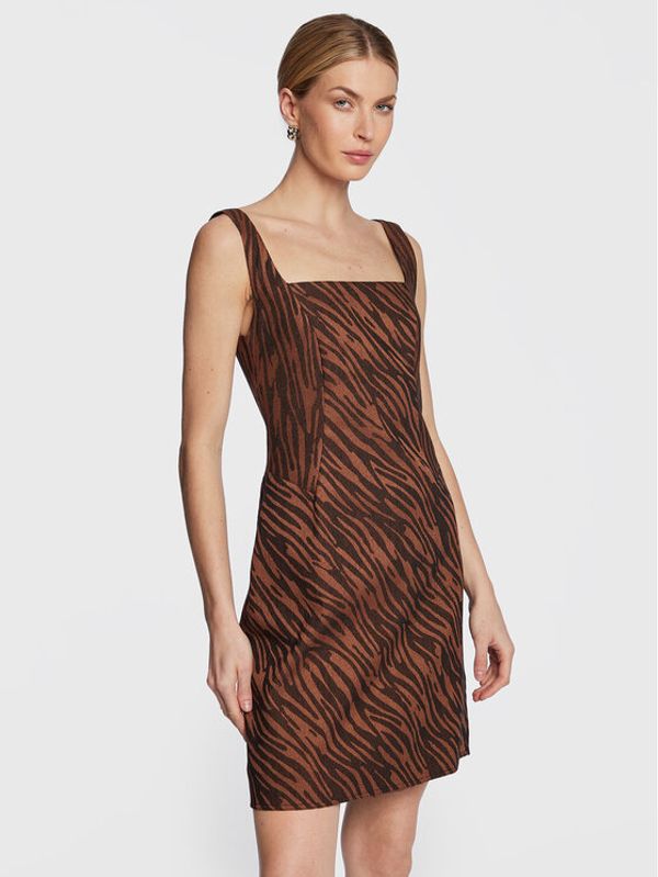 Samsøe Samsøe Samsøe Samsøe Ежедневна рокля Casja F22400138 Кафяв Slim Fit