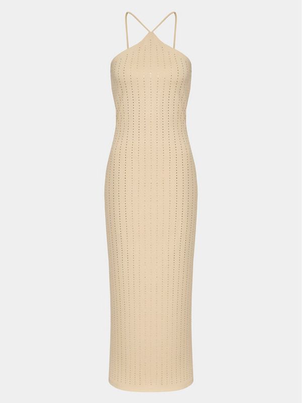 Samsøe Samsøe Samsøe Samsøe Ежедневна рокля Crystal F23100200 Бежов Slim Fit