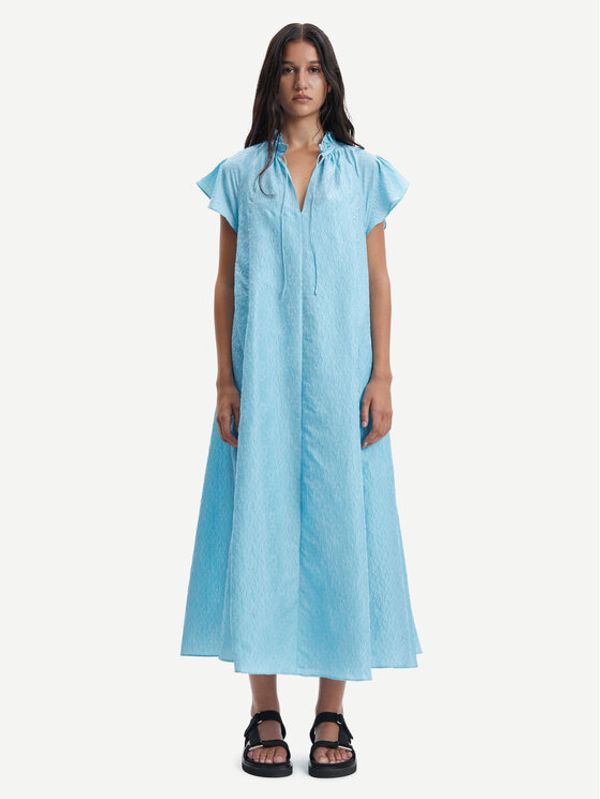 Samsøe Samsøe Samsøe Samsøe Ежедневна рокля Karookh F23100147 Син Regular Fit