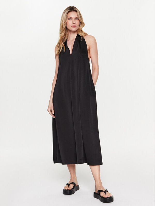 Samsøe Samsøe Samsøe Samsøe Коктейлна рокля Cille F21100203 Черен Regular Fit