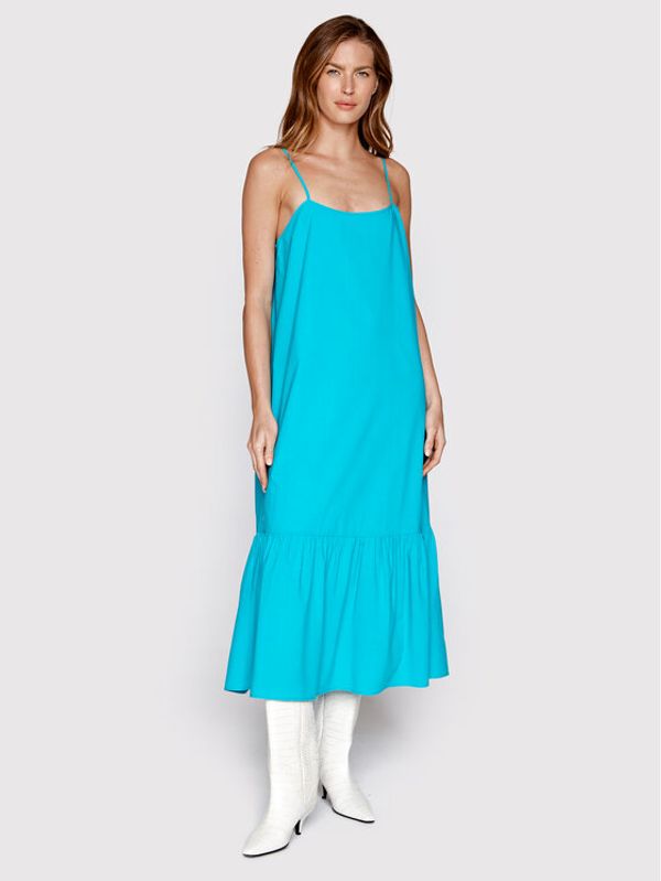 Samsøe Samsøe Samsøe Samsøe Лятна рокля Sarasa F22200141 Син Regular Fit