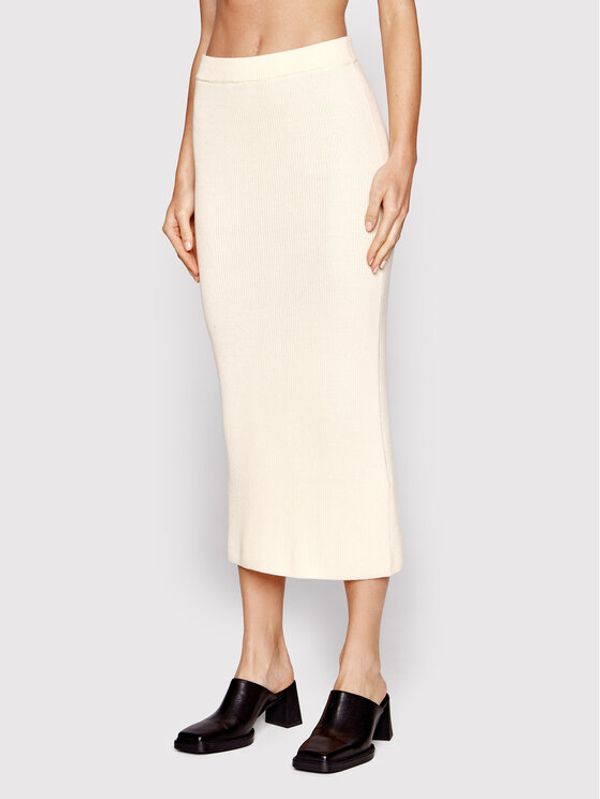 Samsøe Samsøe Samsøe Samsøe Пола тип молив Joanne F22200029 Бежов Regular Fit