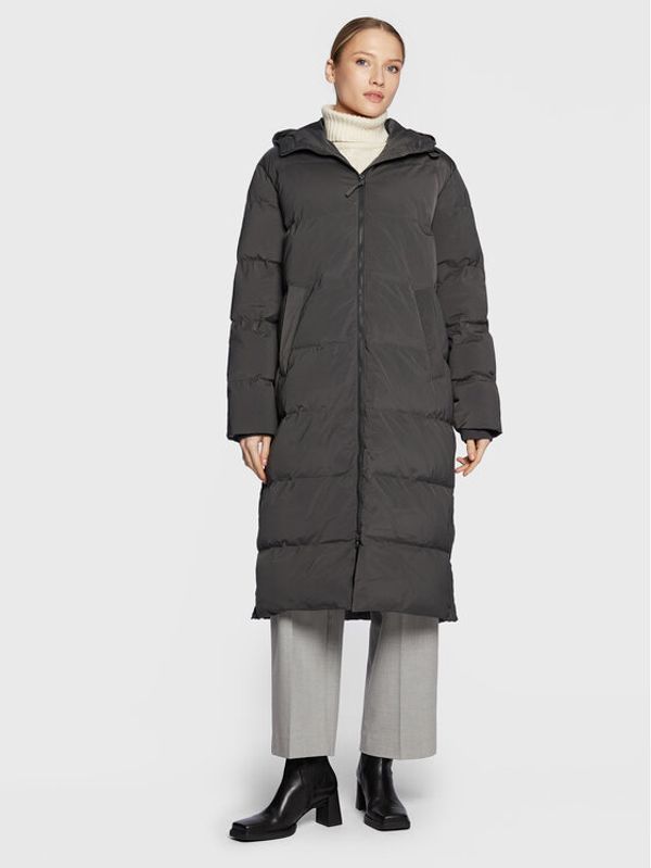 Samsøe Samsøe Samsøe Samsøe Пухено яке Sera F20400242 Сив Oversize