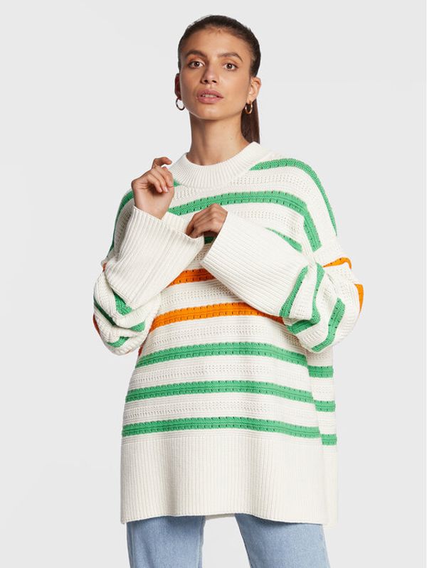 Samsøe Samsøe Samsøe Samsøe Пуловер Rail F22100077 Бежов Relaxed Fit