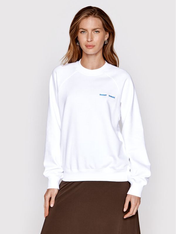 Samsøe Samsøe Samsøe Samsøe Суитшърт Gitta F22100036 Бял Regular Fit