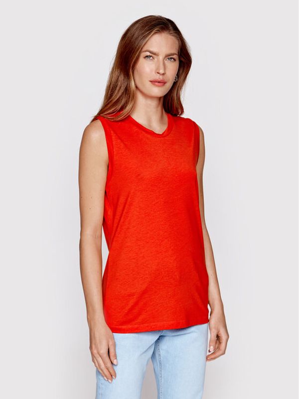 Samsøe Samsøe Samsøe Samsøe топ Alva F22100023 Оранжев Regular Fit