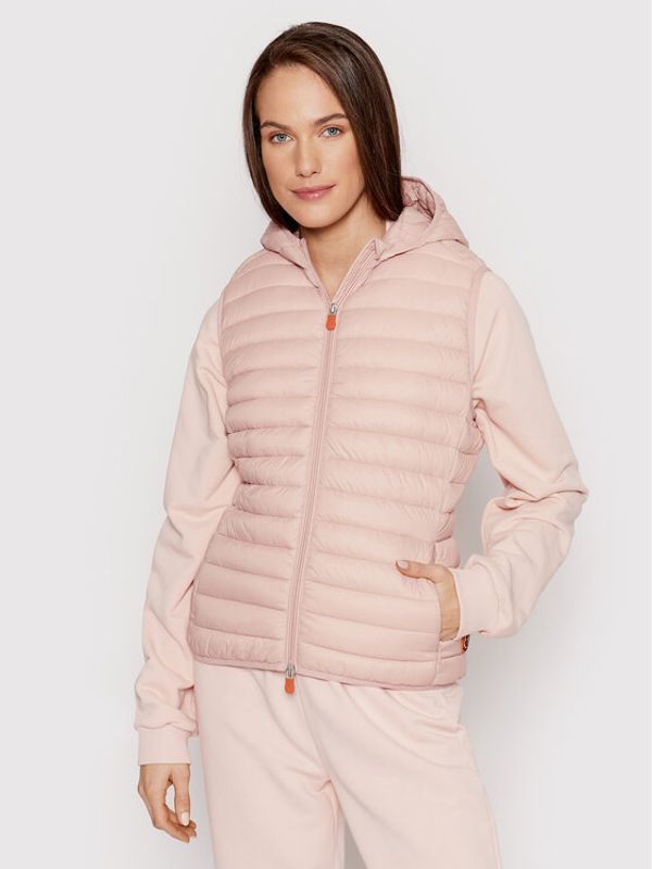 Save The Duck Save The Duck Елек D80607W GIGA14 Розов Regular Fit