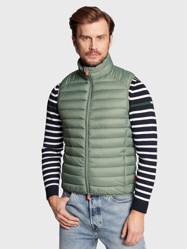 Save The Duck Save The Duck Елек D82410M GIGA15 Зелен Regular Fit