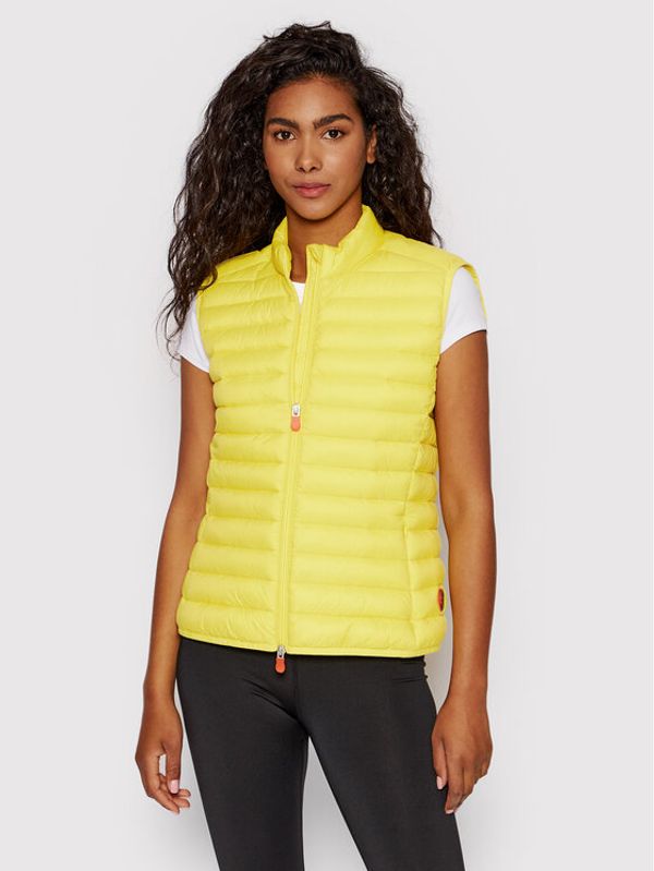 Save The Duck Save The Duck Елек D85310W GIGA14 Жълт Regular Fit