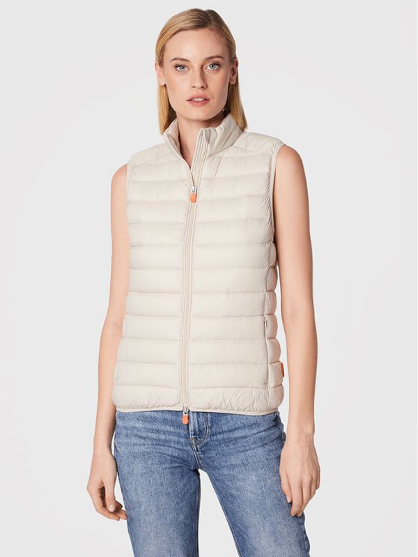 Save The Duck Save The Duck Елек D88040W GIGA15 Бежов Regular Fit