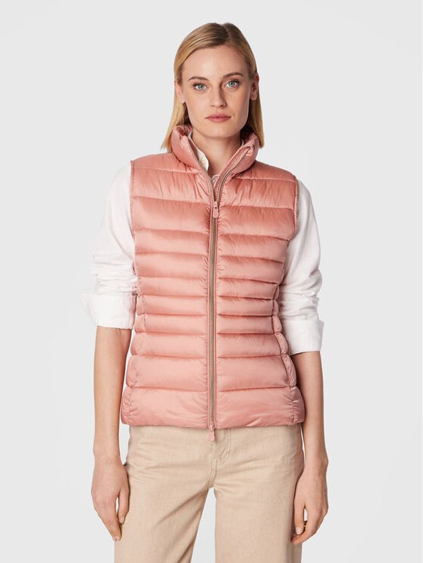 Save The Duck Save The Duck Елек D88490W IRIS15 Розов Regular Fit