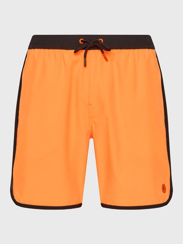 Save The Duck Save The Duck Плувни шорти DX1202M RIPO16 Оранжев Regular Fit