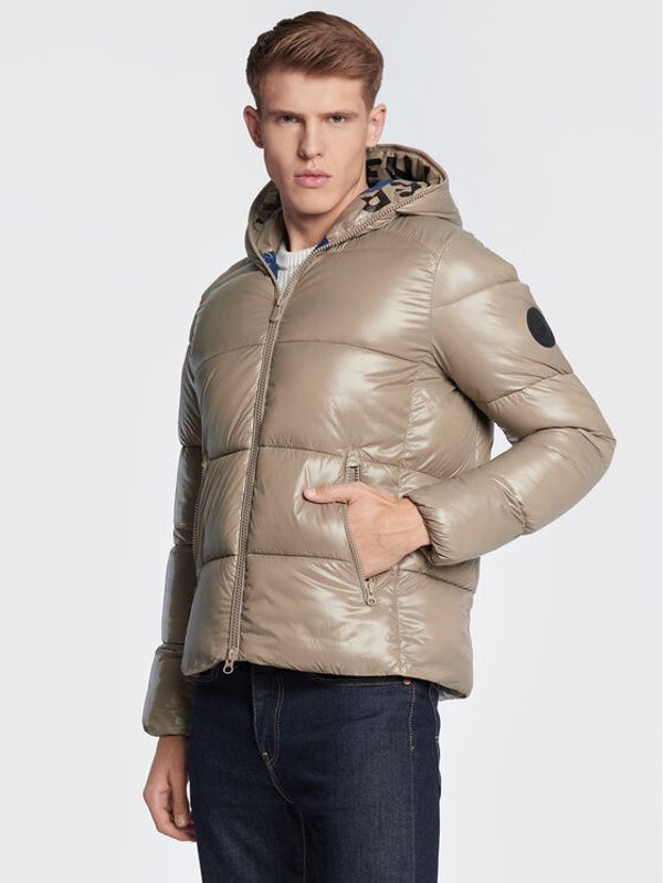 Save The Duck Save The Duck Пухено яке D31280M LUCK15 Бежов Regular Fit