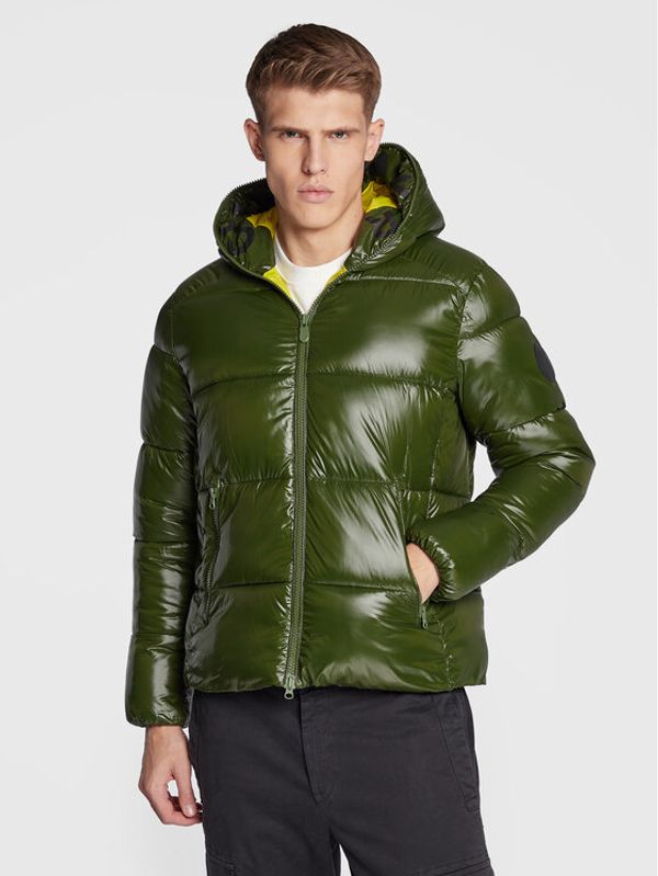 Save The Duck Save The Duck Пухено яке D31280M LUCK15 Зелен Regular Fit