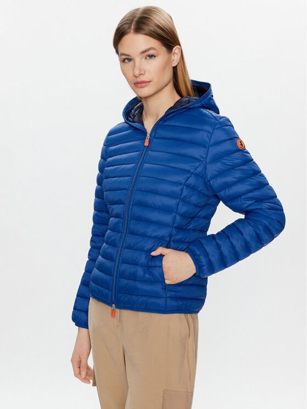 Save The Duck Save The Duck Пухено яке D33620W GIGA16 Син Regular Fit