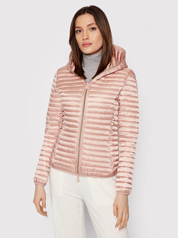Save The Duck Save The Duck Пухено яке D33620W IRIS14 Розов Regular Fit