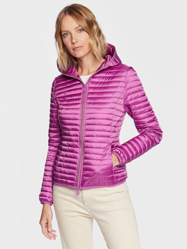Save The Duck Save The Duck Пухено яке D33620W IRIS16 Виолетов Regular Fit