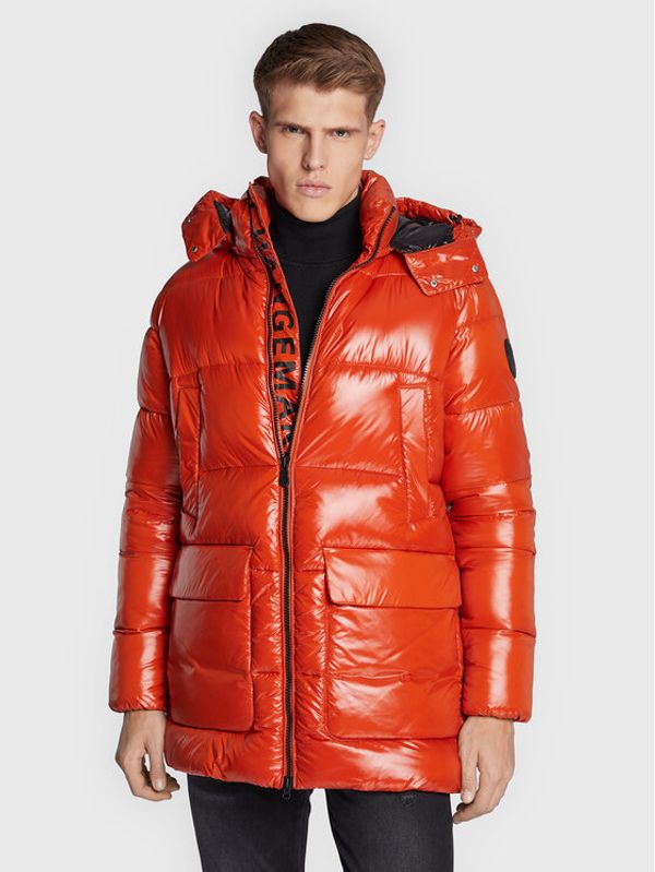Save The Duck Save The Duck Пухено яке D40292M LUCK15 Оранжев Regular Fit