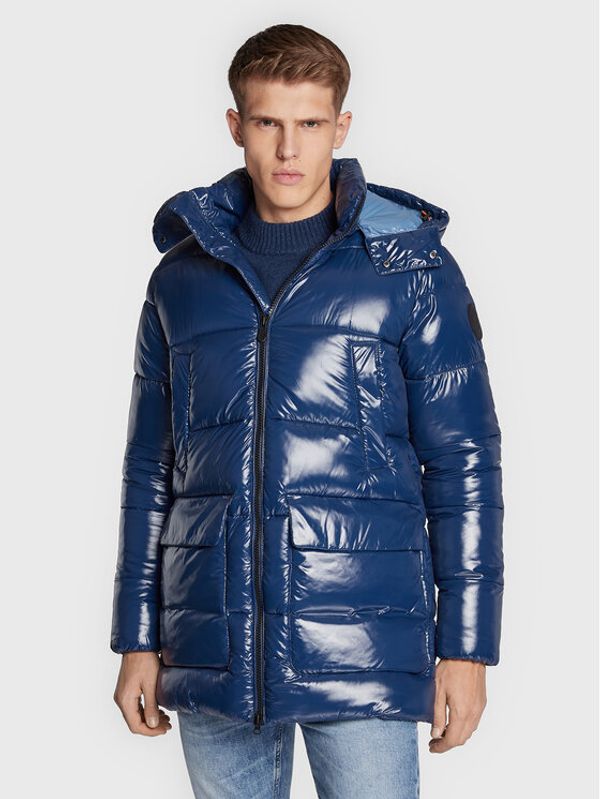 Save The Duck Save The Duck Пухено яке D40292M LUCK15 Тъмносин Regular Fit