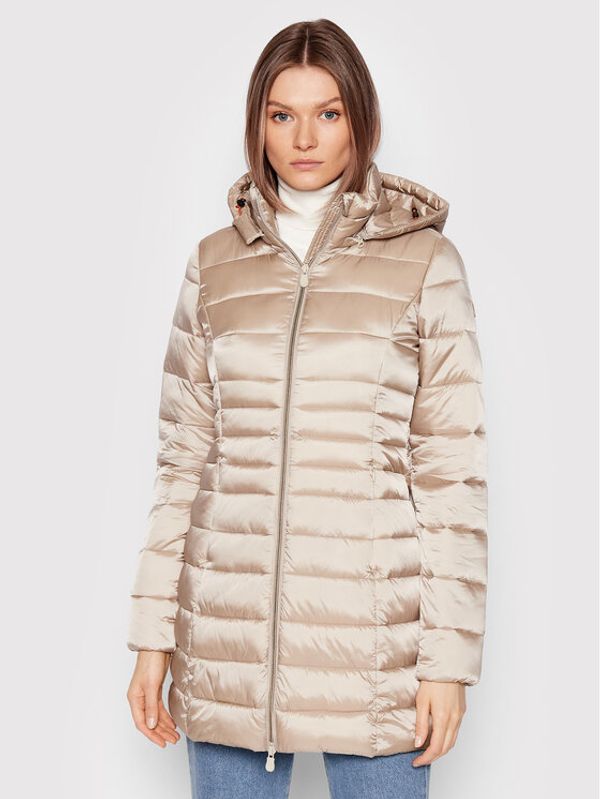 Save The Duck Save The Duck Пухено яке D47300W IRIS15 Бежов Regular Fit