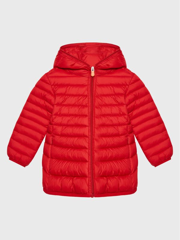 Save The Duck Save The Duck Пухено яке Giga15 Lily J32310G Червен Regular Fit