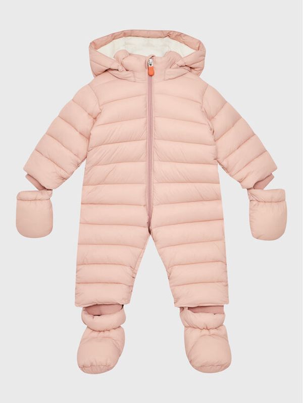 Save The Duck Save The Duck Зимен детски гащеризон I30002X GIGA15 Розов Regular Fit