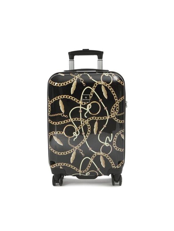 Saxoline Saxoline Малък твърд куфар Sx Golden Age S 4W 1456H0.49.10 Черен