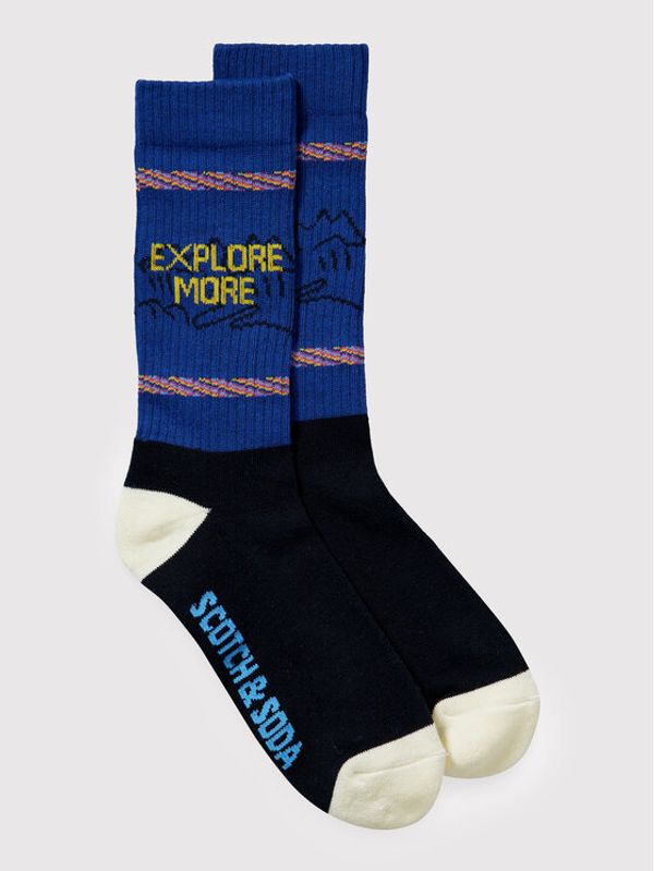 Scotch & Soda Scotch & Soda Чорапи дълги мъжки 168561 Черен