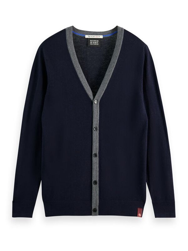 Scotch & Soda Scotch & Soda Кардиган 169303 Тъмносин Regular Fit