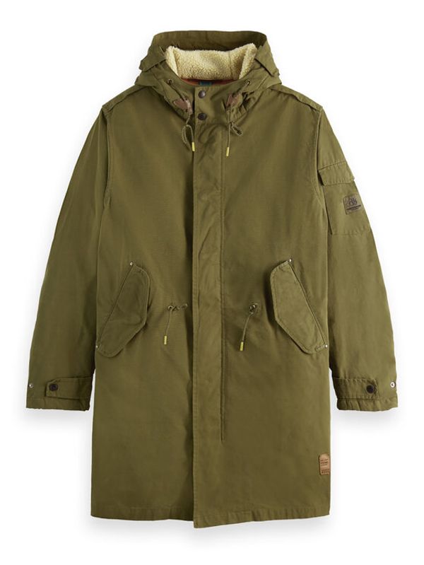 Scotch & Soda Scotch & Soda Парка 169113 Зелен Regular Fit