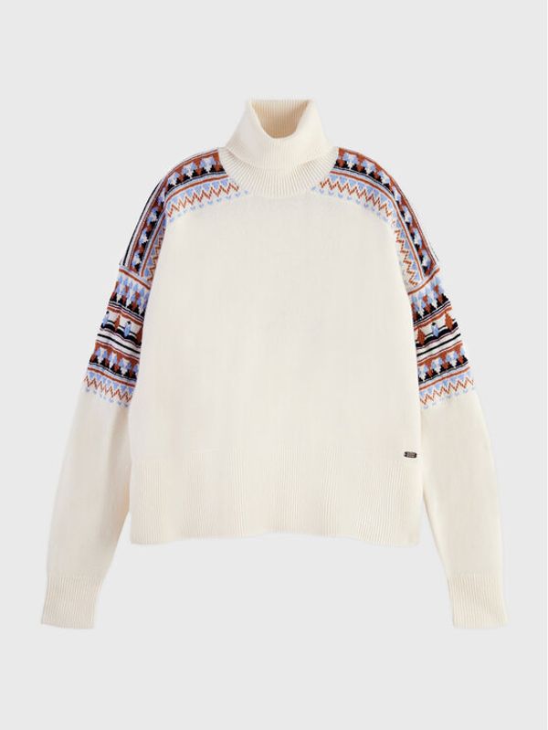 Scotch & Soda Scotch & Soda Поло 169424 Екрю Relaxed Fit