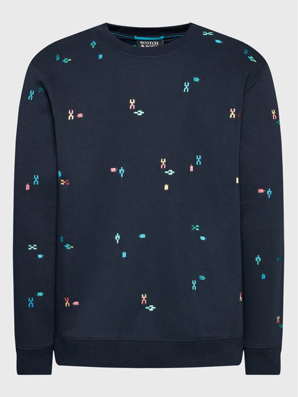 Scotch & Soda Scotch & Soda Суитшърт 167215 Тъмносин Regular Fit