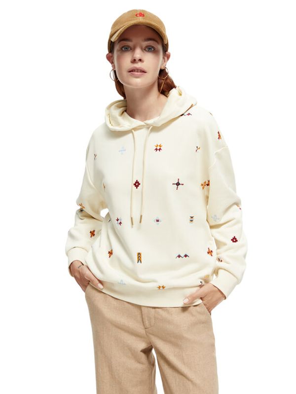 Scotch & Soda Scotch & Soda Суитшърт 168844 Екрю Relaxed Fit