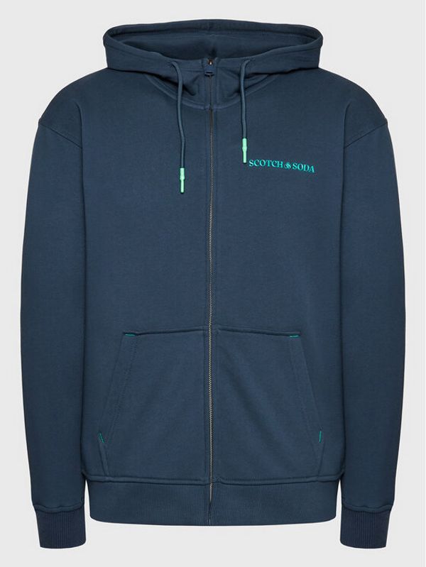 Scotch & Soda Scotch & Soda Суитшърт Unisex 169325 Тъмносин Relaxed Fit