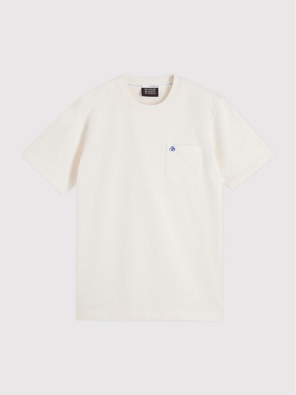Scotch & Soda Scotch & Soda Тишърт 167332 Бял Regular Fit