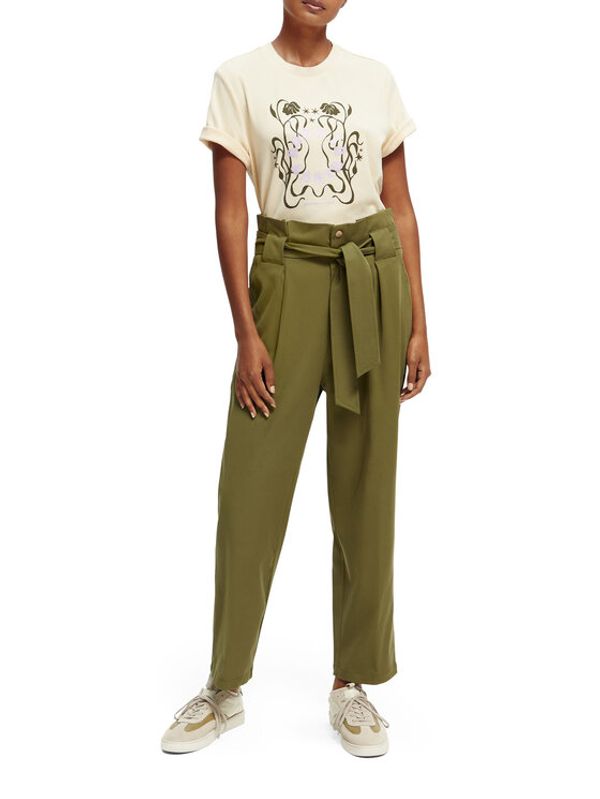 Scotch & Soda Scotch & Soda Тишърт 167895 Бежов Regular Fit