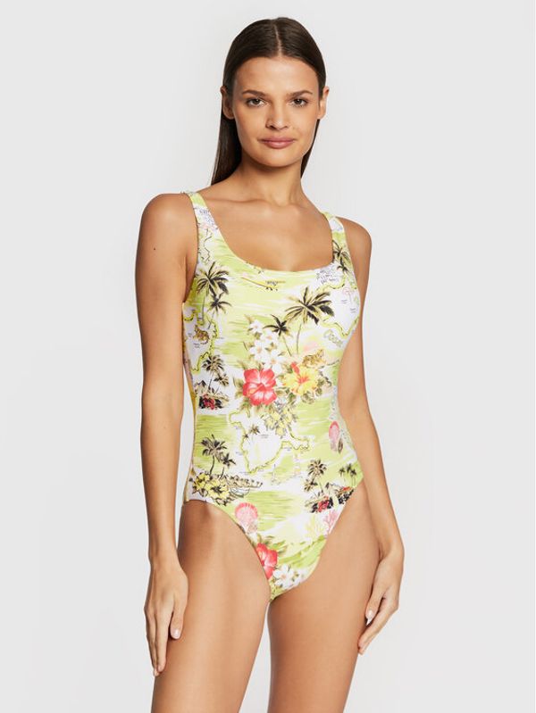 Seafolly Seafolly Бански костюм Coast To Coast 11079-913 Жълт
