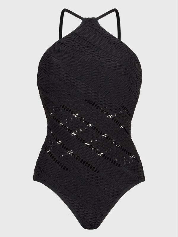 Seafolly Seafolly Бански костюм Marrakesh 11084DD-911 Черен