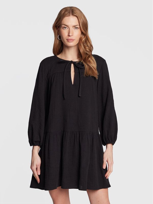 Seafolly Seafolly Ежедневна рокля 54870-CU Черен Regular Fit