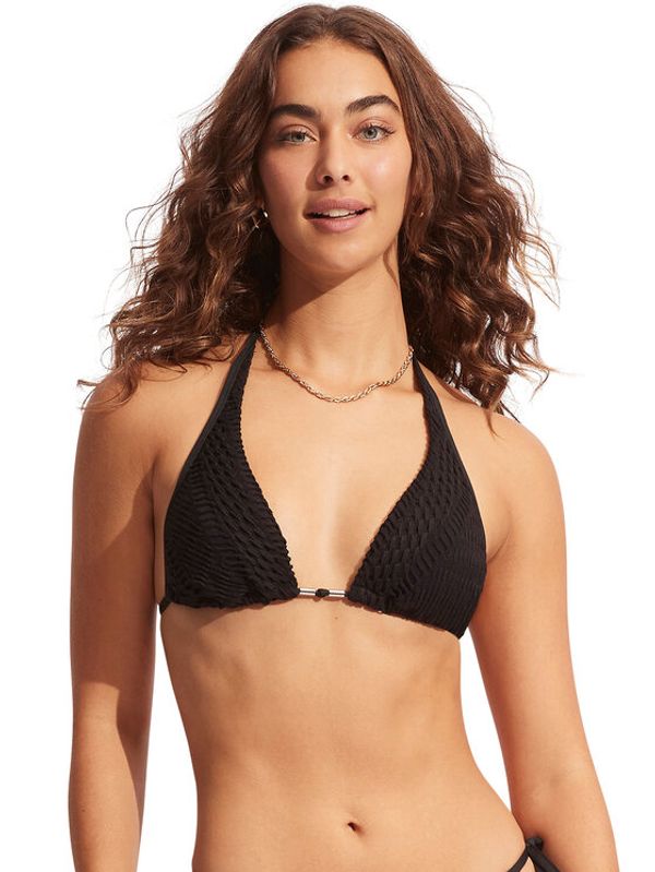 Seafolly Seafolly Горнище на бански 31377-911 Черен