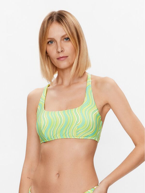 Seafolly Seafolly Горнище на бански Mod Squad 31368DD050 Зелен