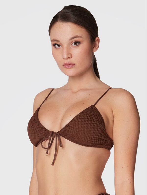 Seafolly Seafolly Горнище на бански Sea Dive 31393-861 Кафяв