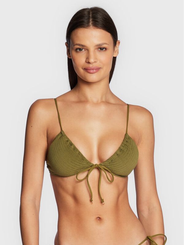 Seafolly Seafolly Горнище на бански SeaDive 31393-861 Зелен